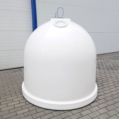 Pojemnik polietylenowy ROTOBELL 2,5 S - zielony
