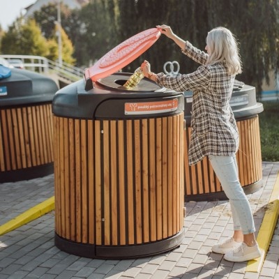 Obudowa - schowek SemiQ Bin do kosza 240l do segregacji odpadów