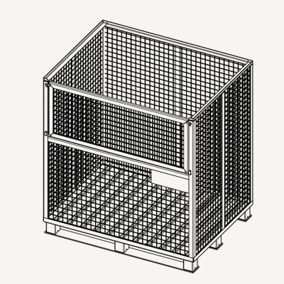 Kontener siatkowy GitterBox 3.0