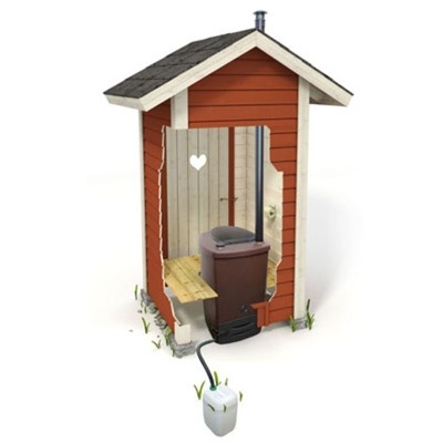 Kompostovací toaleta Eco - brązowy