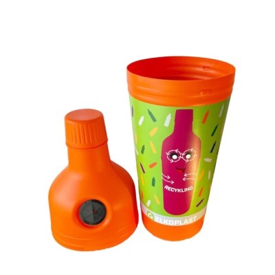 Kosz na butelki PET, 210 l