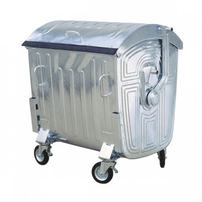 Kontener metalowy ocynkowany 1100 l