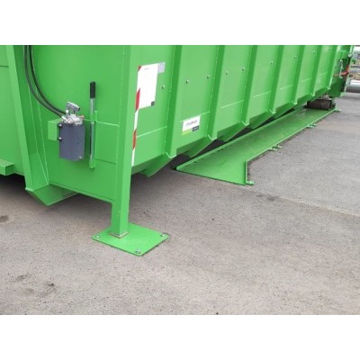 Najazdy prowadzące pod kontenery hakowe